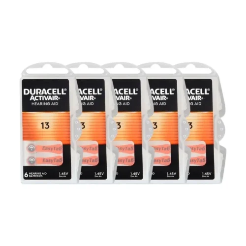 Duracell Activair 13 Kulaklık Pili 6lı Blister - 5li Paket