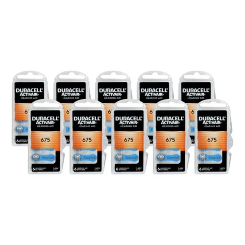 Duracell Activair 675 Kulaklık Pili 6lı Blister - 10lu Paket