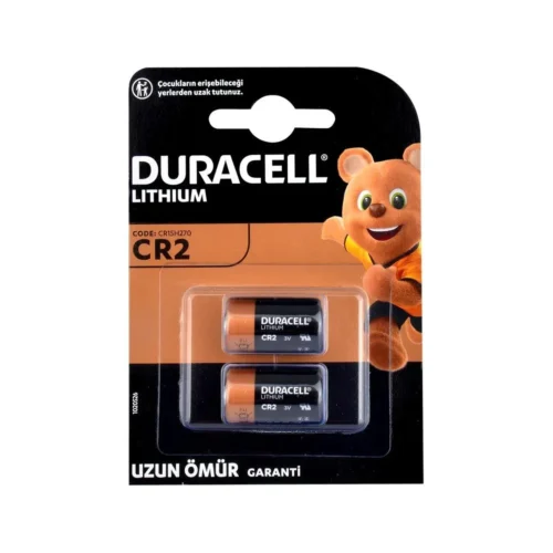 Duracell CR2 3V Lityum Pil 2li