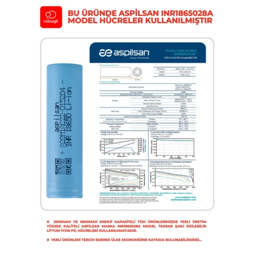 Ecovacs DN622 2900mAh Uyumlu Bataryası Robot Süpürge Pili Li-ion Yedek Pil Paketi A2903BS-Eco-008