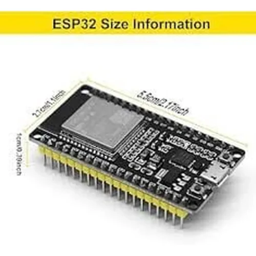 ESP-32 CP2102 WiFi Bluetooth Geliştirme Kartı 38 Pin MCR