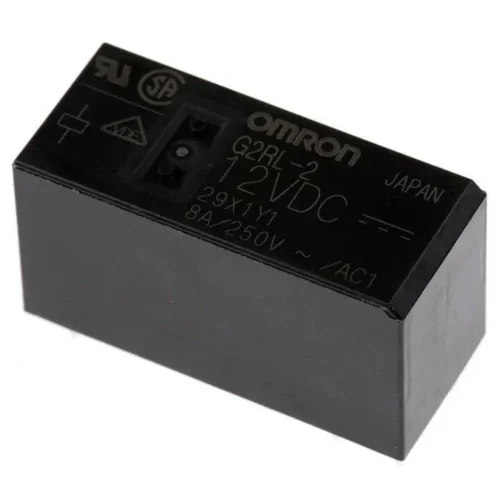 G2RL-2 DC12 12VDC 8A DPDT (2 Form C) ÇİFT KONTAK OMRON RÖLE