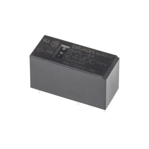 G2RL-24 DC24 24VDC 8A DPDT (2 Form C) ÇİFT KONTAK OMRON RÖLE