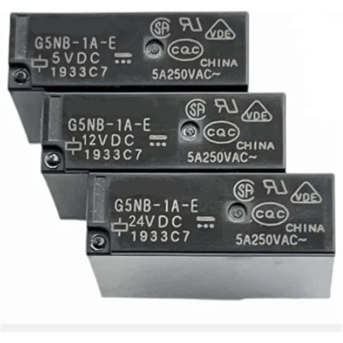 G5NB-1A-E 24VDC 5A 250VAC OMRON 4 PİN KOMBİ ROLE
