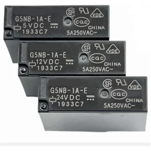 G5NB-1A-E 5VDC 5A 250VAC OMRON 4 PİN KOMBİ RÖLESİ