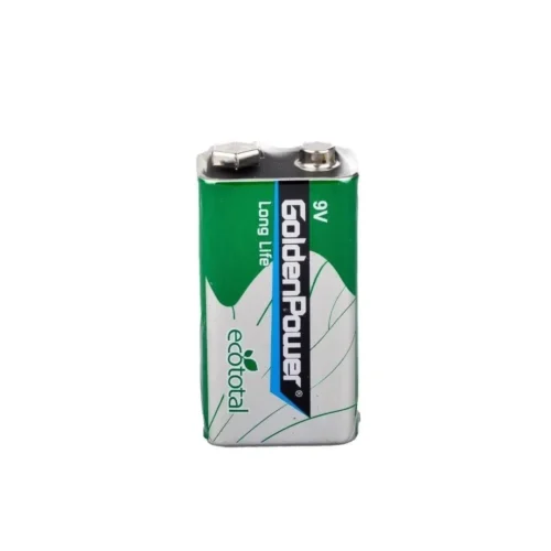 Golden Power 9V Manganez Pil Tekli Shrink