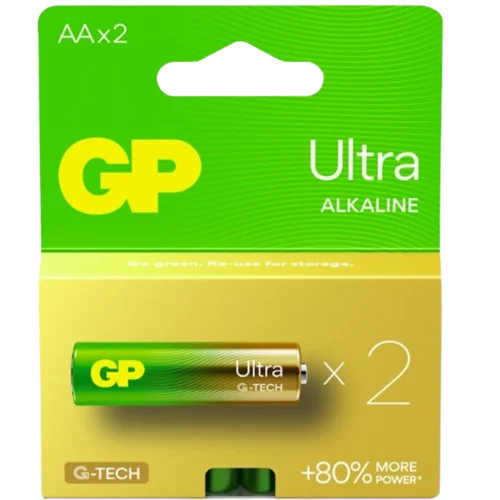 GP ULTRA ALKALIN AA BOY KALEM PIL X2
