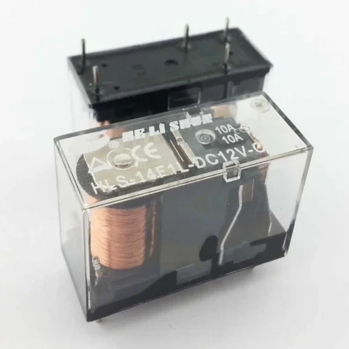 HLS-14F1L-DC12V-C 12V 5 PİN TEK KONTAK RÖLE