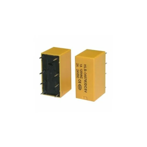 HLS-4078-DC5V 5V 8 PİN ÇİFT KONTAK TELEKOM RÖLE