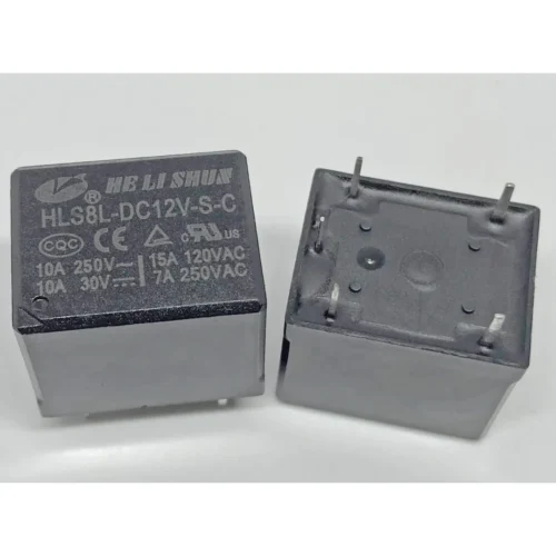 HLS8L-DC12V-S-C 10A 12V 5 PİN MİNYON SPOT RÖLE