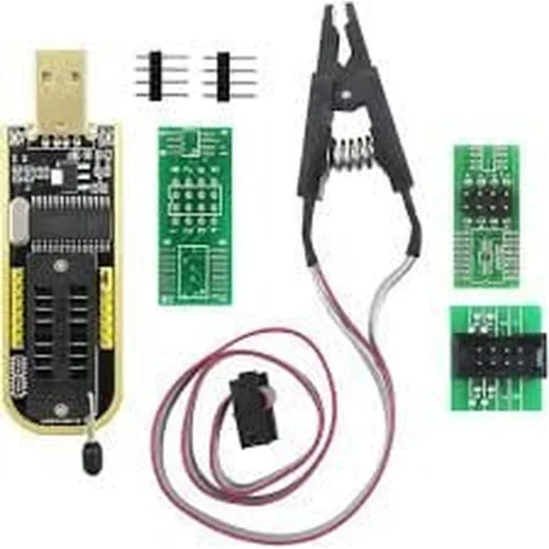 Ic Test Clips Socket Adapter SOIC8 SOP8 Flash CH341A 24 25 Series Eeprom Flash Bios Usb Programmer