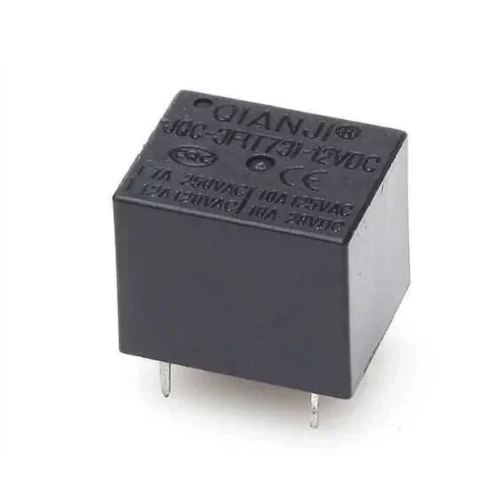 JQC-3F(T73)-12VDC 7A 12V 5 PIN TEK KONTAK KÜP RÖLE