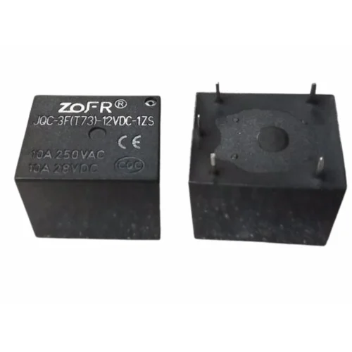 JQC-3F-(T73)-12VDC-1ZS 12V 10A 5 PIN TEK KONTAK RÖLE
