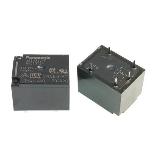 JS1-B-24V-FT 24V 10A SPDT (1 Form C) 5 PİN TEK KONTAK RÖLE