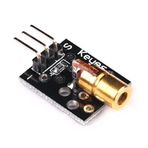 KY-008 Lazer Sensör Modülü - 6MM 650NM 5V 5MW KY008