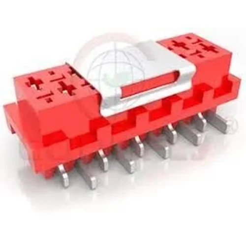 L-KLS1-204G-10-R-TC MICRO MATCH KONNEKTÖR THT V/T 10 PİN (2X5) 2.54MM DİŞİ KIRMIZI
