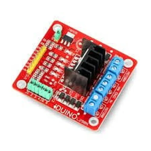 L298N Çift H köprü DC Step Motor Sürücü Modülü