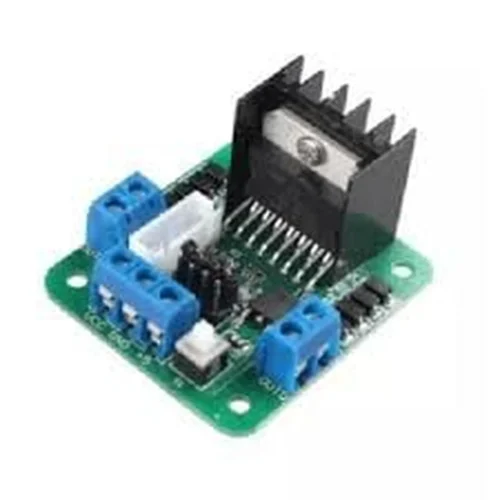 L298N Yeşil Çift H Köprü DC/Step Motor Sürücü Modülü