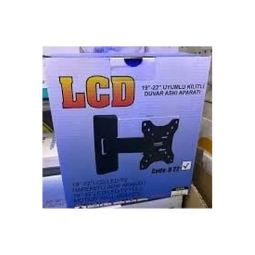 LCD 19'' - 22'' UYUMLU KİLİTLİ ASKI APARATI HAREKETLİ FULL MOTION WALL MOUNTHS