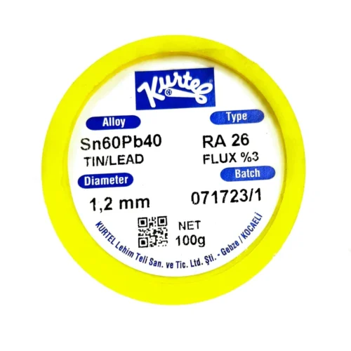 Lehim TELİ 100GR 0.75MM 60/40 - KURTEL