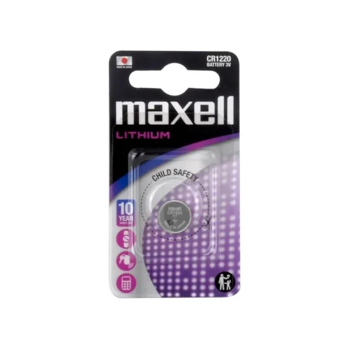 Maxell CR1220 Pil Tekli Blister