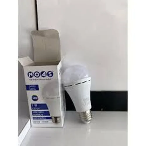 NOAS 7W ŞARJLI AMPUL YL95-0711 630LM 220-240VAC 50-60HZ 6500K BEYAZ LED AMPUL