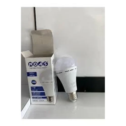 NOAS YL96-0701-B BEYAZ LED AMPUL BULB 7W 630LM 6500K %85 ENERJİ TASARUFU 37X100 MM BEYAZ LED AMPUL
