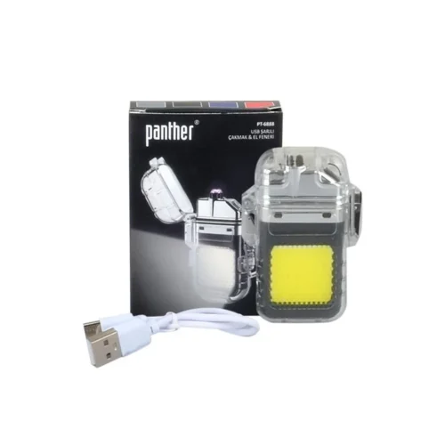 Panther PT-6888 Şarjlı Çakmak Fener