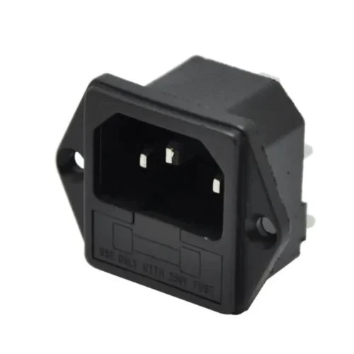 POWER SOKET ERKEK SİGORTA YUVALI KULAKLI