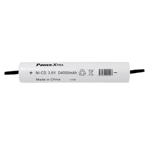 Power-Xtra 3S1P - 3.6V 4000 mAh D - Ni-Cd Şarjlı Batarya - BRK24-Pinli