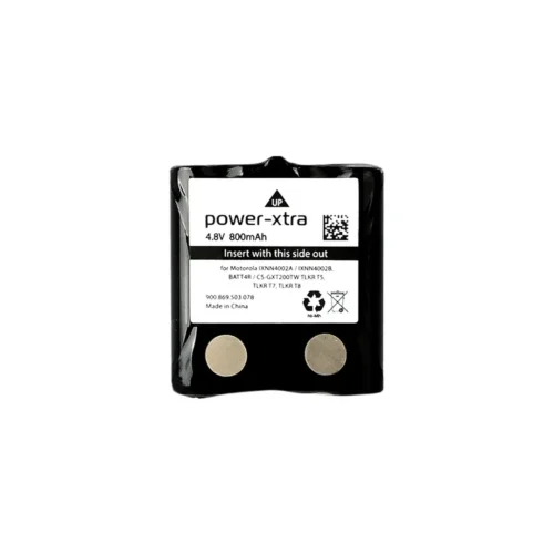 Power-Xtra - Motorola - IXNN4002A - T5 - 4.8V 800 Mah - Ni-Mh - Telsiz Pili
