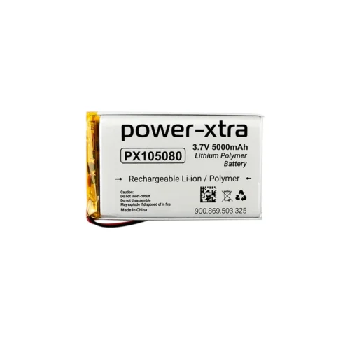 Power-Xtra PX105080 - 3.7V 5000 mAh Li-Polymer Pil - Devreli-3.0A