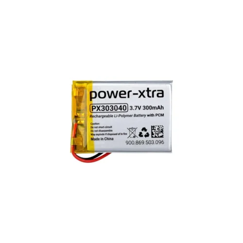 Power-Xtra PX303040 - 3.7V 300 mAh Li-Polymer Pil - Devreli
