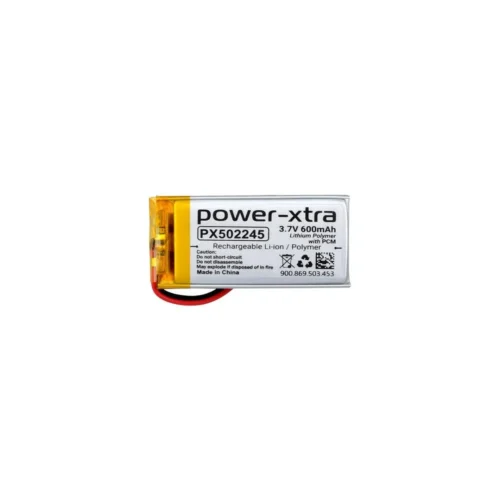 Power-Xtra PX502245 - 3.7V 600 mAh Li-Polymer Pil - Devreli