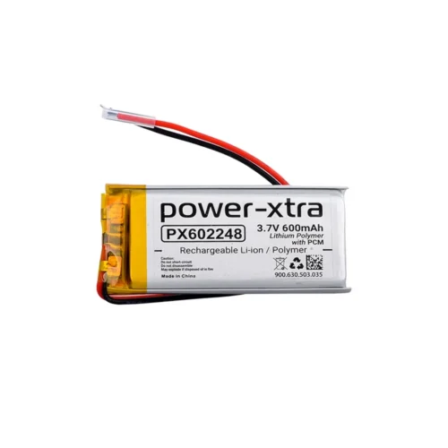 Power-Xtra PX602248 - 3.7V 600 mAh Li-Polymer Pil - Devreli