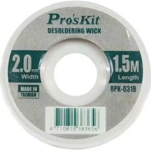 Proskit 8PK-031B 2mm Lehim Emme Teli - 1.5 Metre