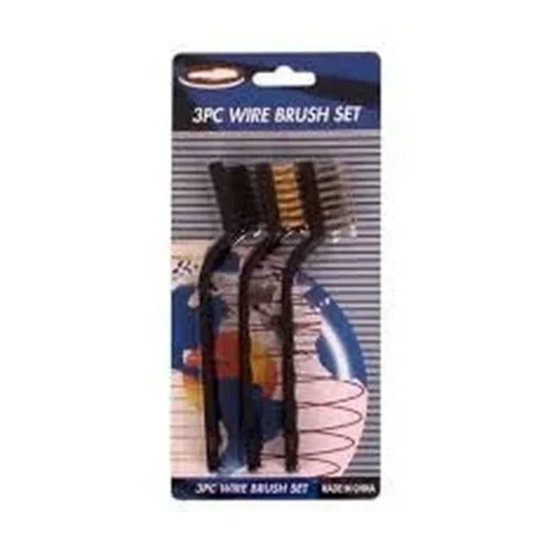 3PCS WIRE BRUSH SET - 3 ADET TEL FIRÇA SETİ