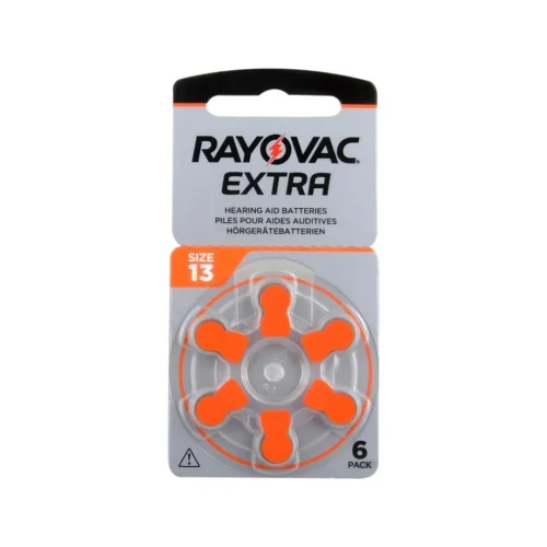 Rayovac Extra Advanced 13 / PR48 Numara Kulaklık Pili 6lı