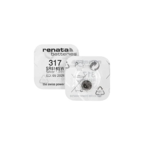 Renata 317 SR516SW Lithium Pil 1li Blister