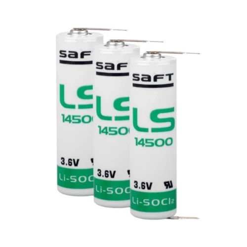 Saft LS 14500 AA Size - 2PT Lithium Pil - 2 Pinli (3 Lü Paket)