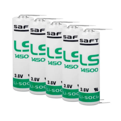 Saft LS 14500 AA Size - 3PT Lithium Pil - 3 Pinli (5 Li Paket)