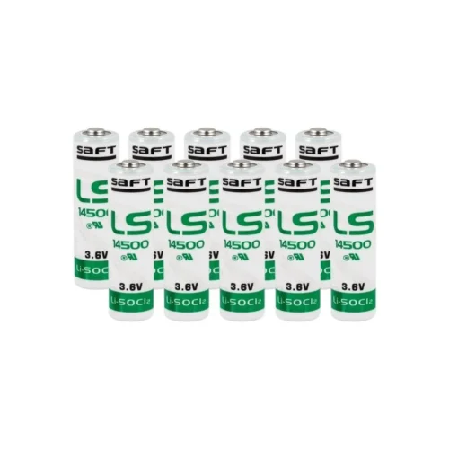Saft LS 14500 AA Size Lithium Pil 10 Lu Paket