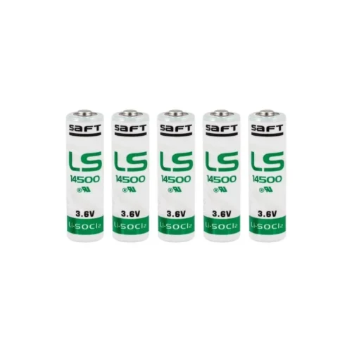 Saft LS 14500 AA Size Lithium Pil 5 Li Paket
