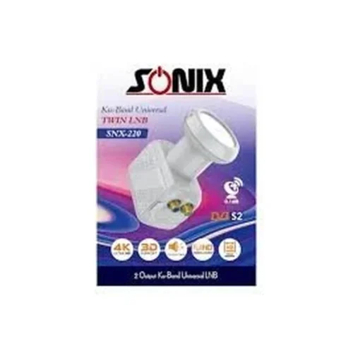 SONIX 2 OUTPUT KU-BAND UNIVERSAL LNB TWIN LNB SNX-220