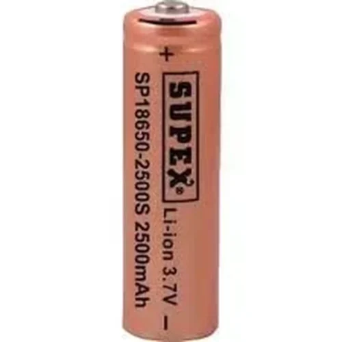 SUPEX 18650 2500MAH PİL SP18650-2500S Z410 BATTERY