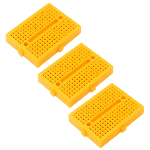 5 ADET SARI - SYB-170 MİNİ BREADBOARD 170 NOKTALI MİNİ BORD