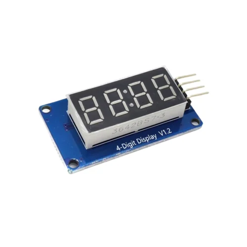 TM1637 4'LÜ DİSPLAY 7-SEGMENT 4 DİJİT LED EKRAN MODÜLÜ