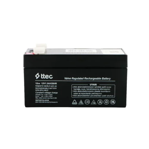 Ttec 12V 1.3 Ah Bakımsız Kuru Akü