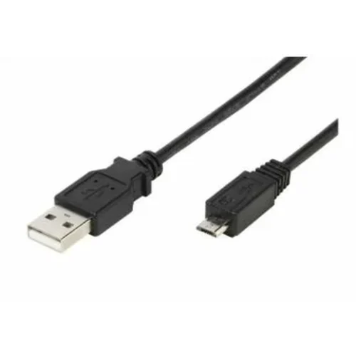 USB-MİCRO USB KABLO SİYAH 1 METRE 80C 30V USB 2.0 CABLE