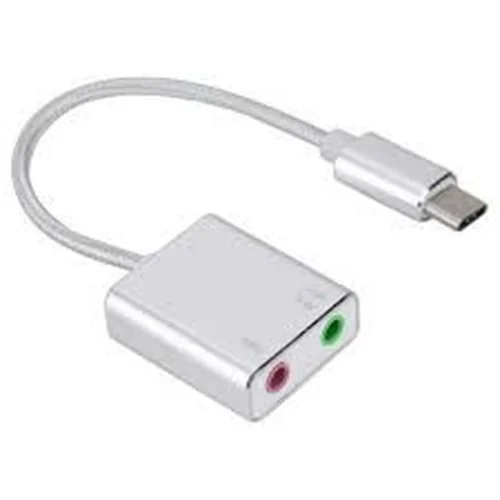 USB SOUND CARD TYPE-C SOUND CARD - TYPE-C SES KARTI HIFI MAGIC VOICE7.1CH